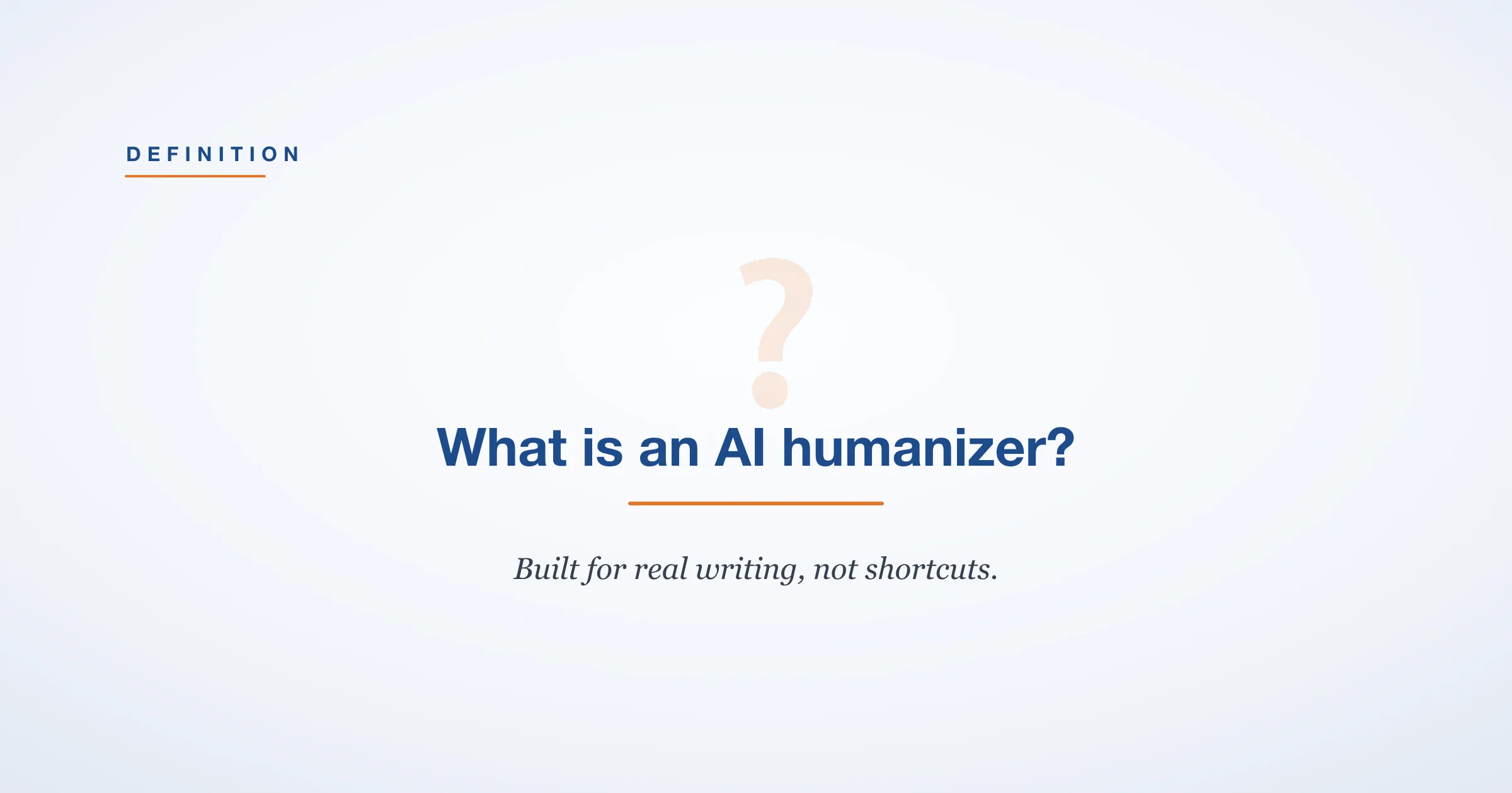 Humanizer Definition (2026)