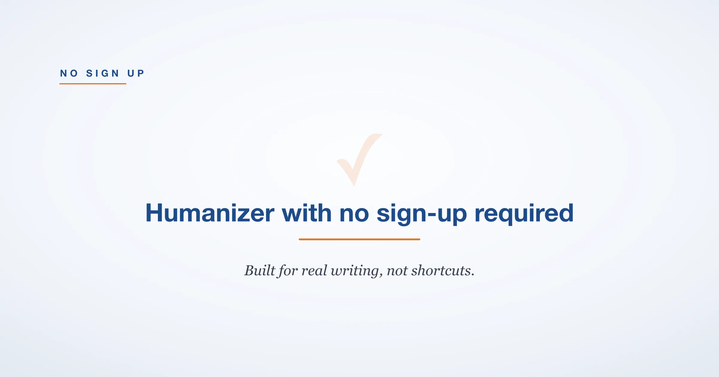 Humanizer No Sign Up (2026)