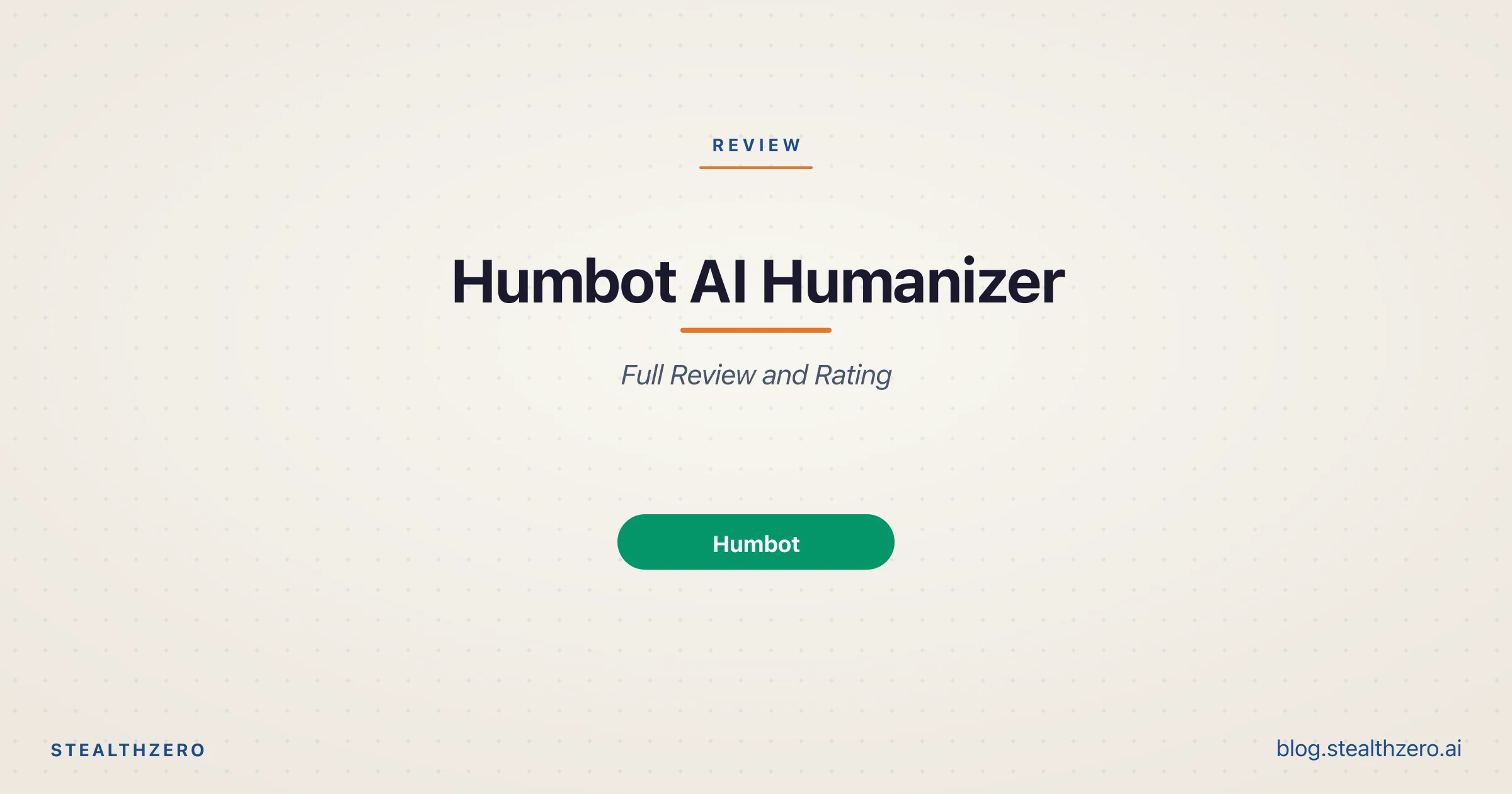 Humbot AI Humanizer (2026)