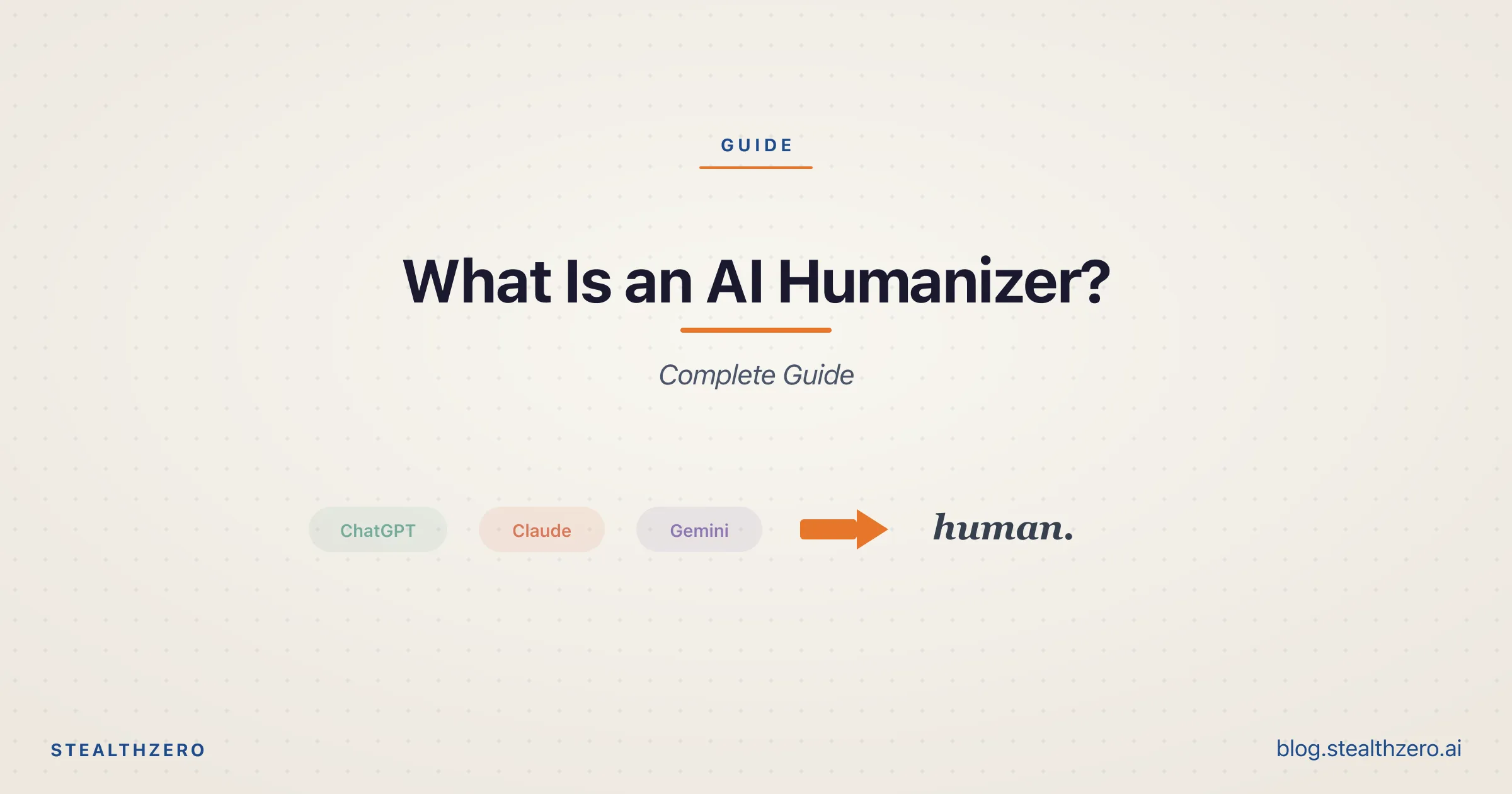 What Is an AI Humanizer? Plain-English Guide (2026)